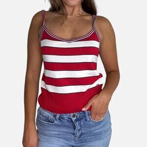 Red and white striped tommy